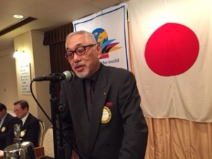 松浦国際奉仕委員長が、10/25に小樽商大を開始どょうに開催される、国際交流会議の詳細を報告。